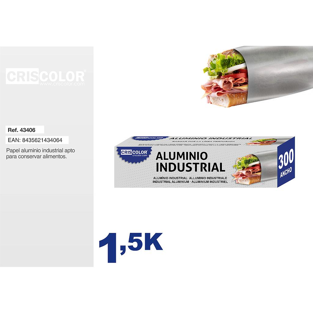 ALUMINIO INDUSTRIAL 30CM X 1,5KG