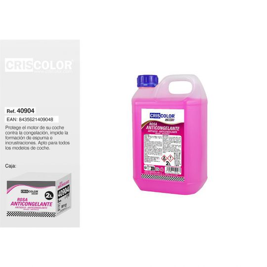 ANTICONGELANTE ROSA 2 LITROS