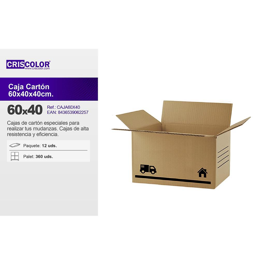 CAJA CARTON 600X400X400MM (Precio Unitario)