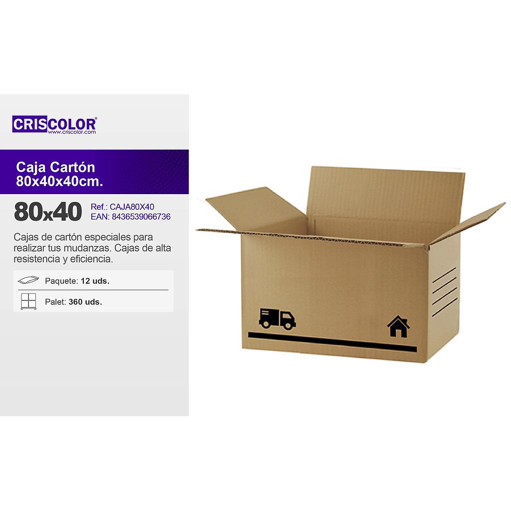 CAJA CARTON 800X400X400MM (Precio Unitario)