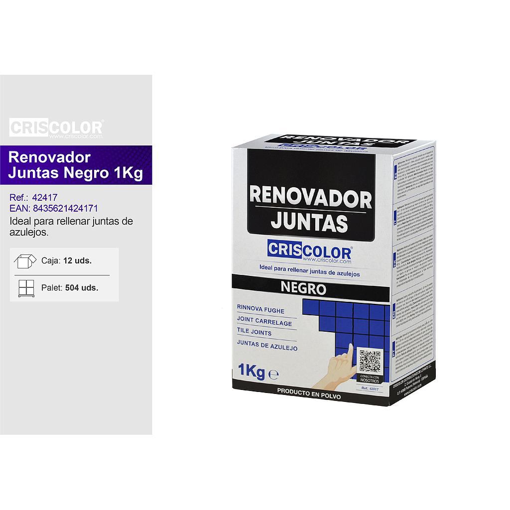 ECOBRICO RENOVADOR JUNTAS NEGRO 1KG