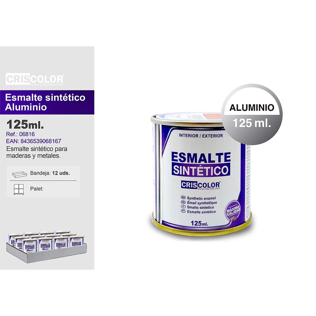 ESMALTE SINTETICO ALUMINIO 125ML