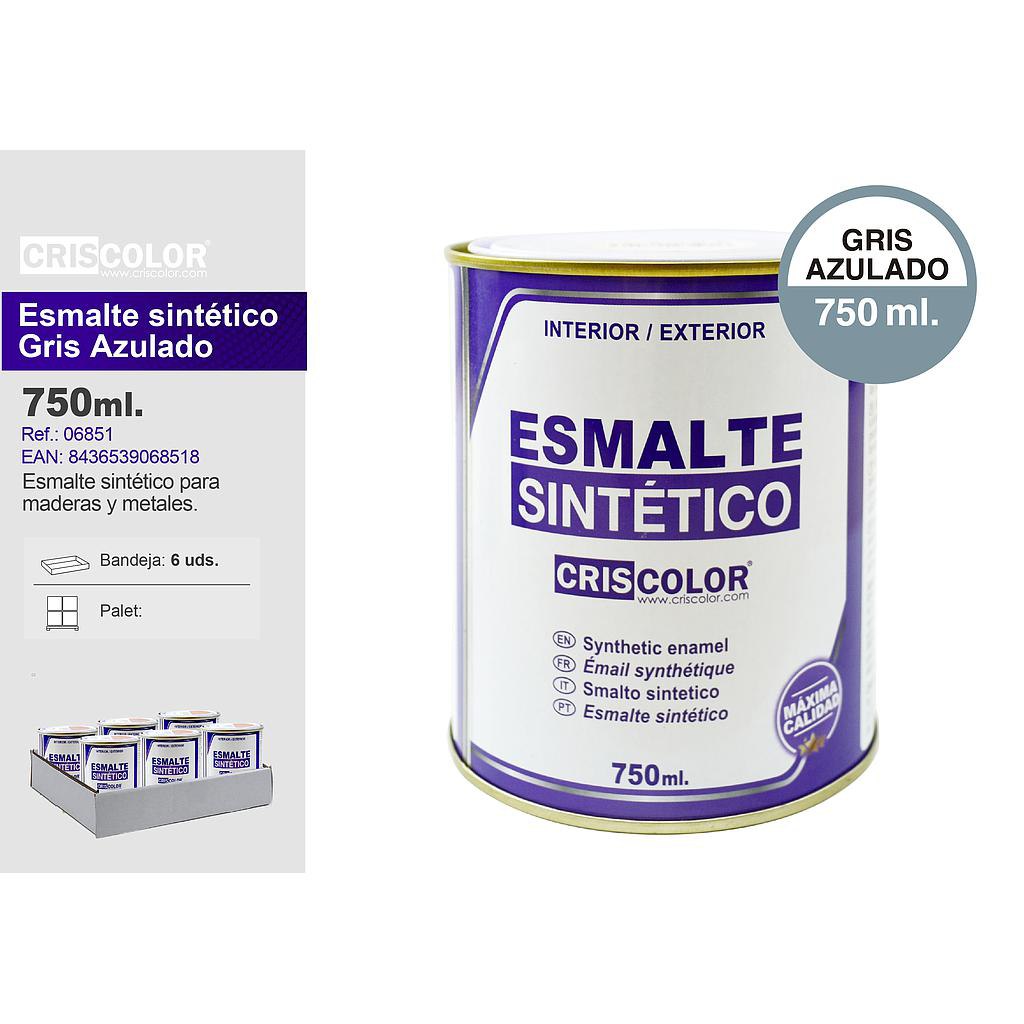 ESMALTE SINTETICO GRIS AZULADO 750ML