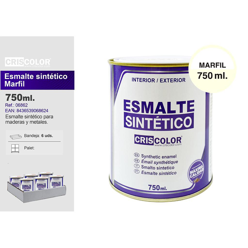 ESMALTE SINTETICO MARFIL 750ML