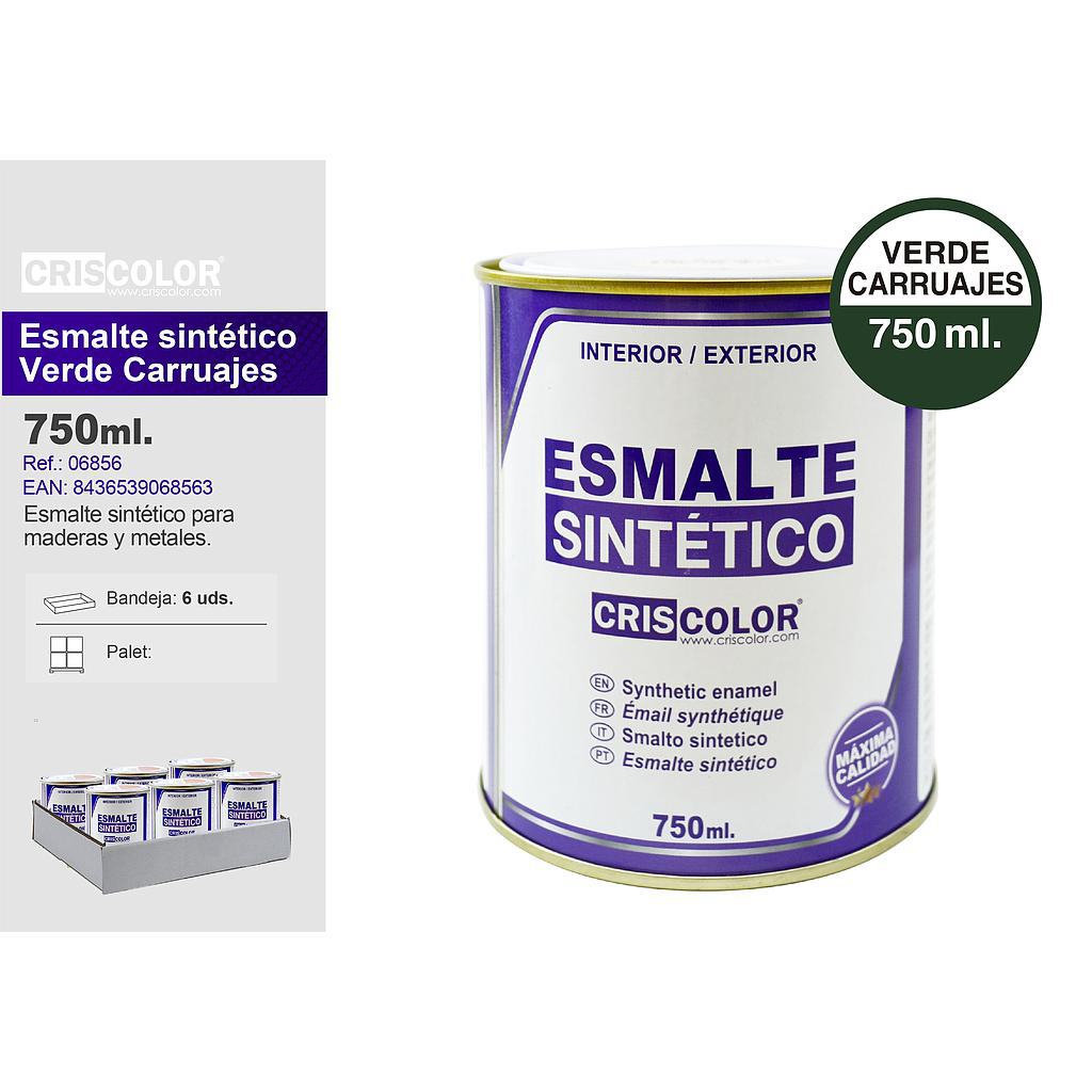 ESMALTE SINTETICO VERDE CARRUAJES 750ML