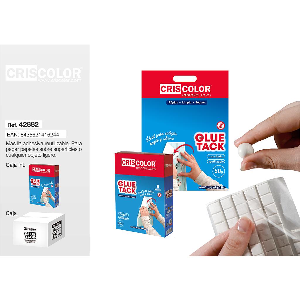 GLUE TACK  PAQUETE DE 50 GR