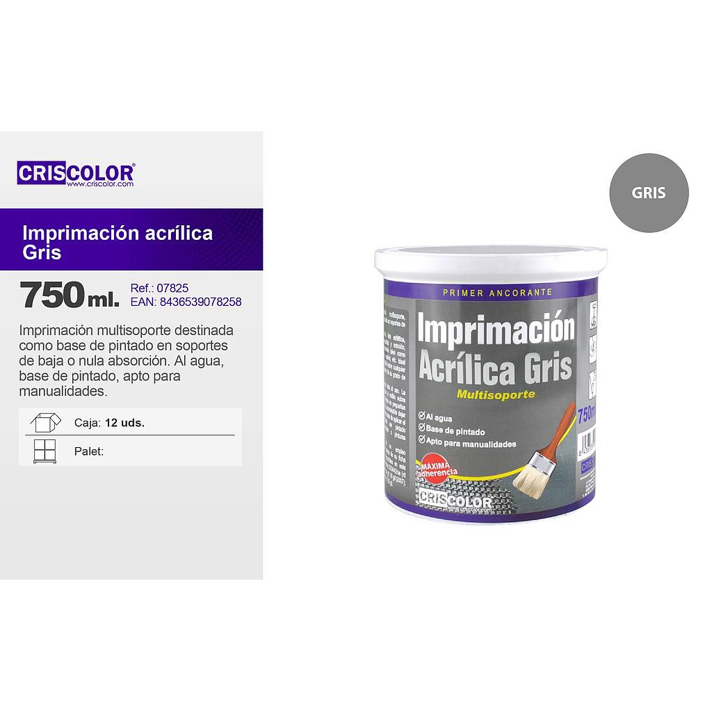 IMPRIMACION ACRILICA GRIS 750ML