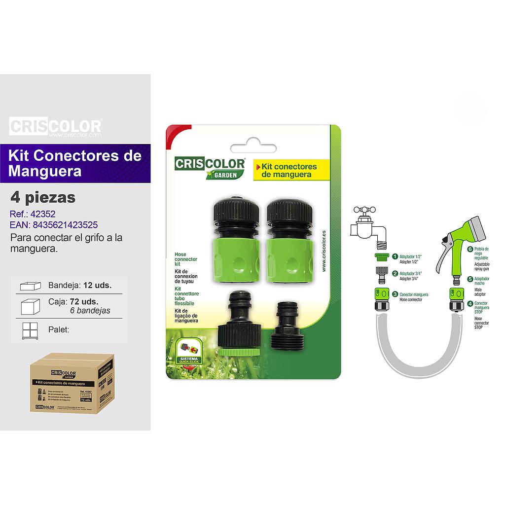 KIT CONECTORES MANGUERA	