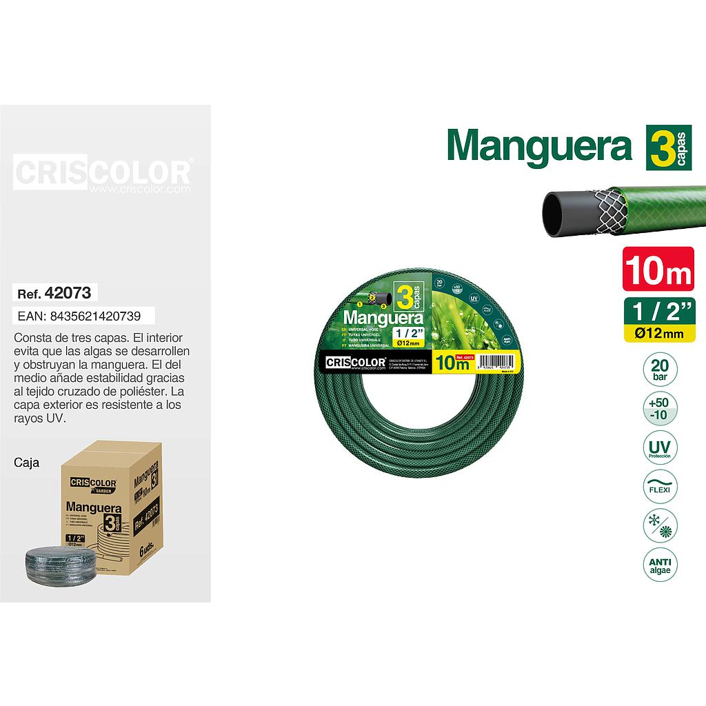 MANGUERA 10M 1/2"