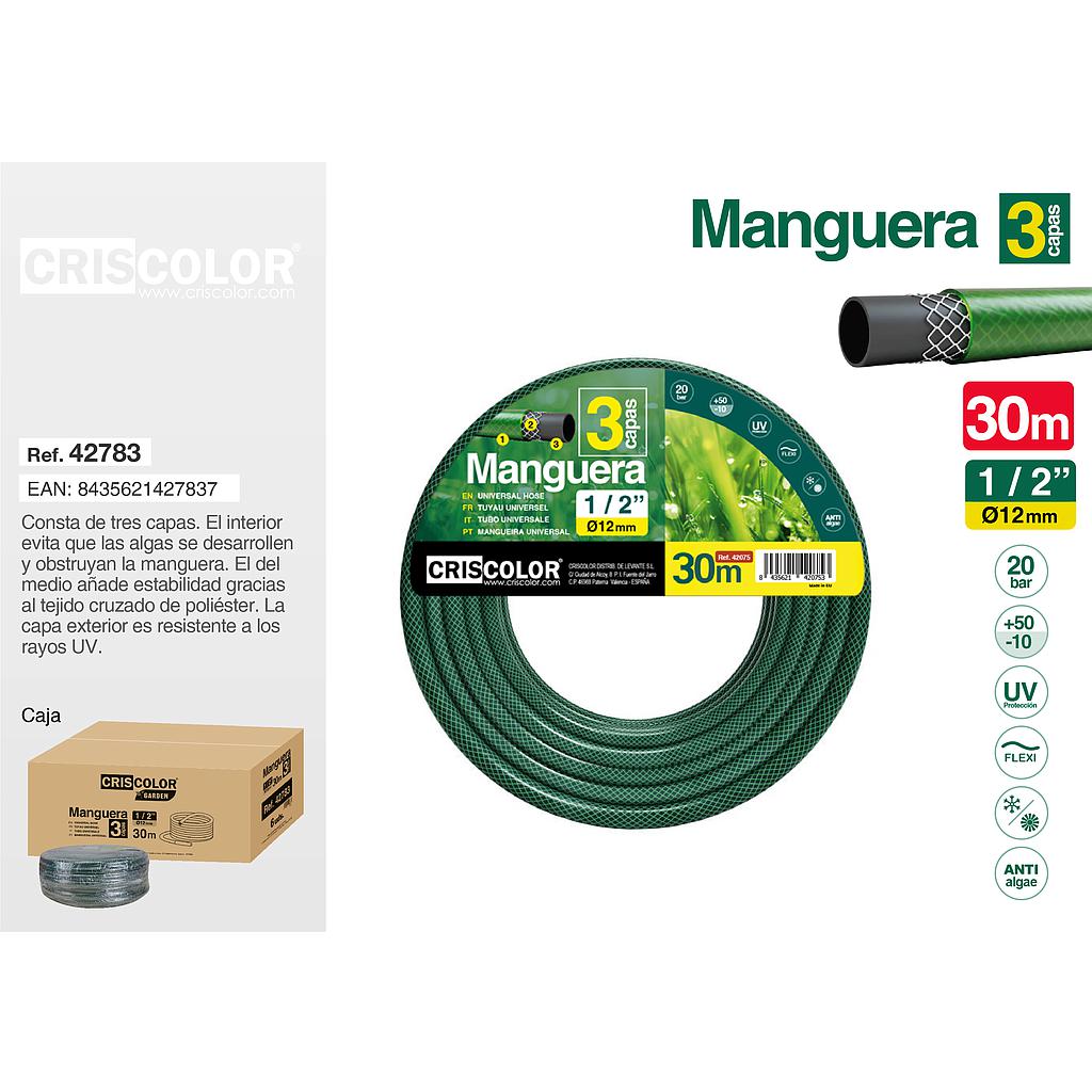 MANGUERA 30M 1/2"