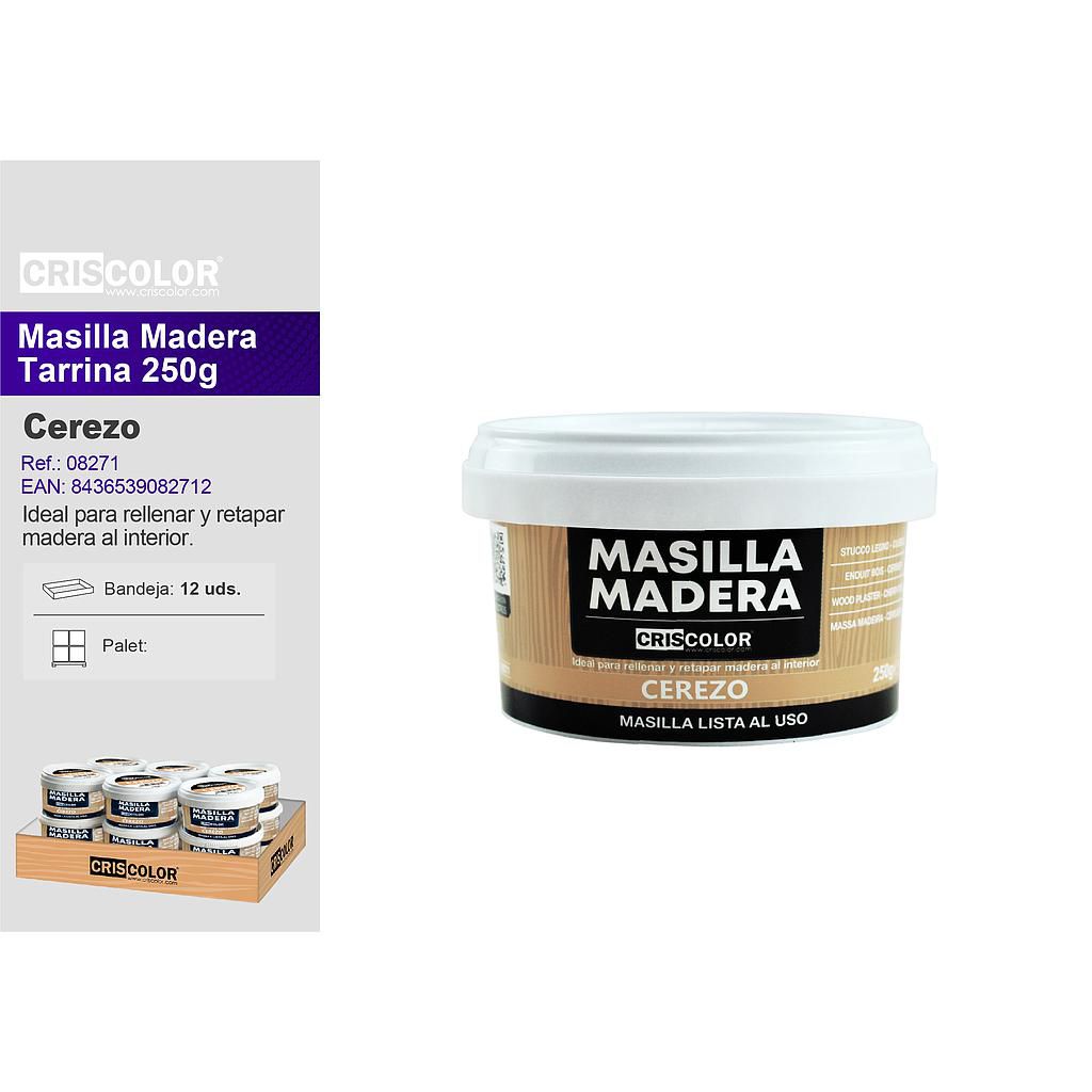 MASILLA MADERA CEREZO 250G (Caja de 12Und).