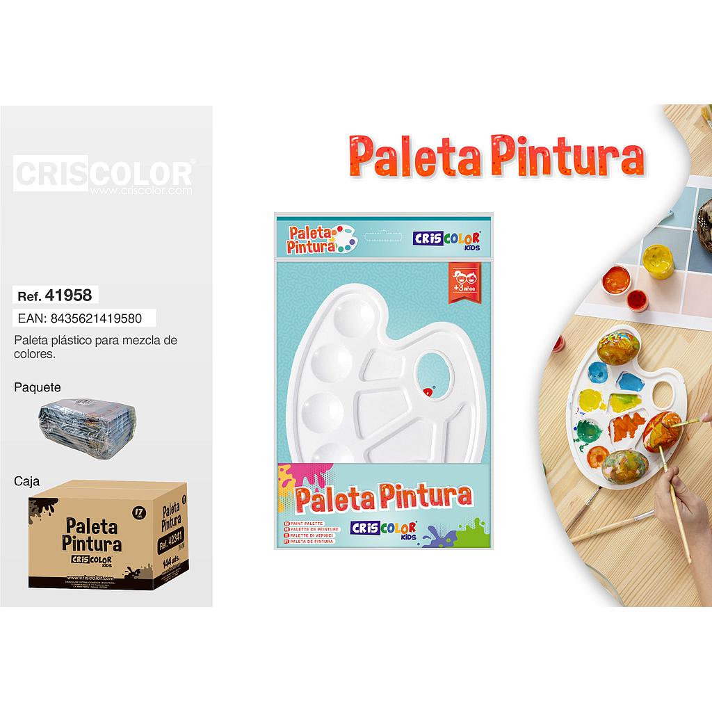 PALETA PINTURA INFANTIL (Precio Unitario)