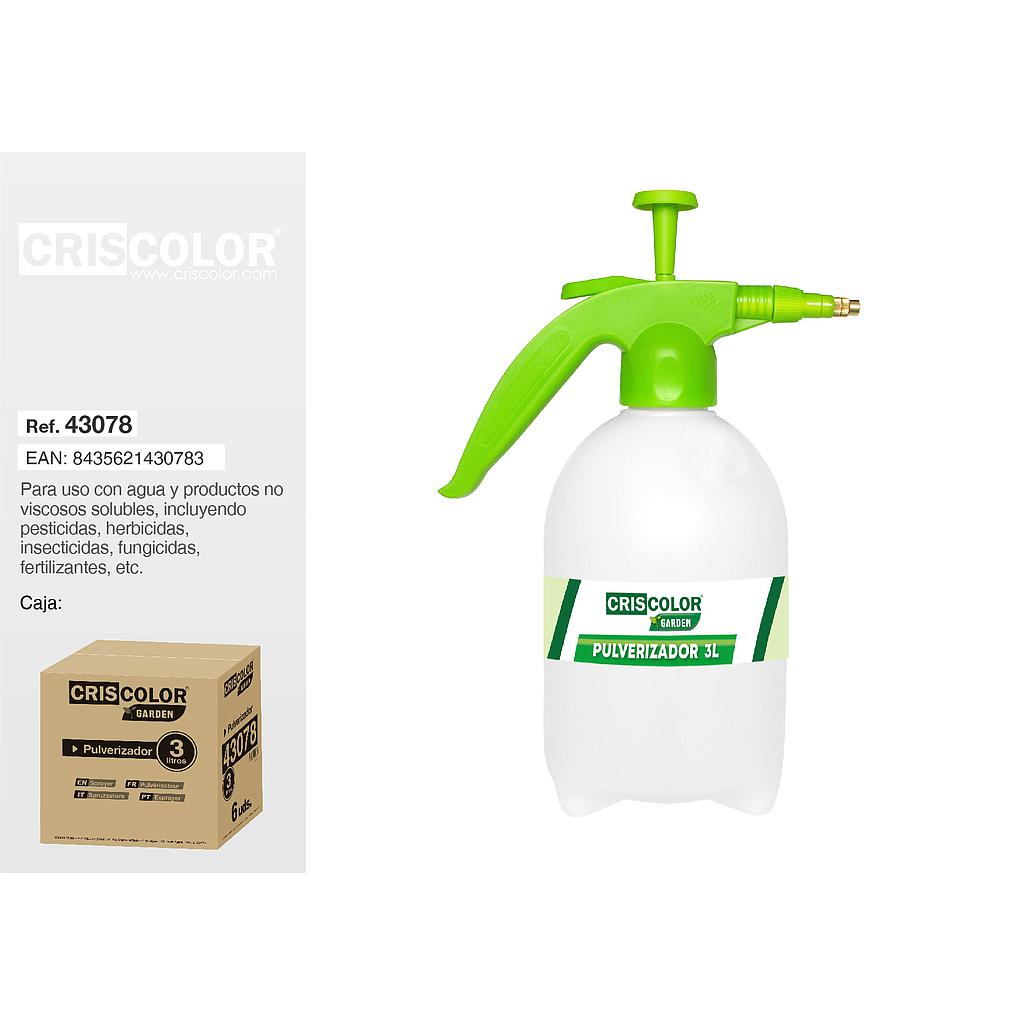 PULVERIZADOR BLANCO 3L 