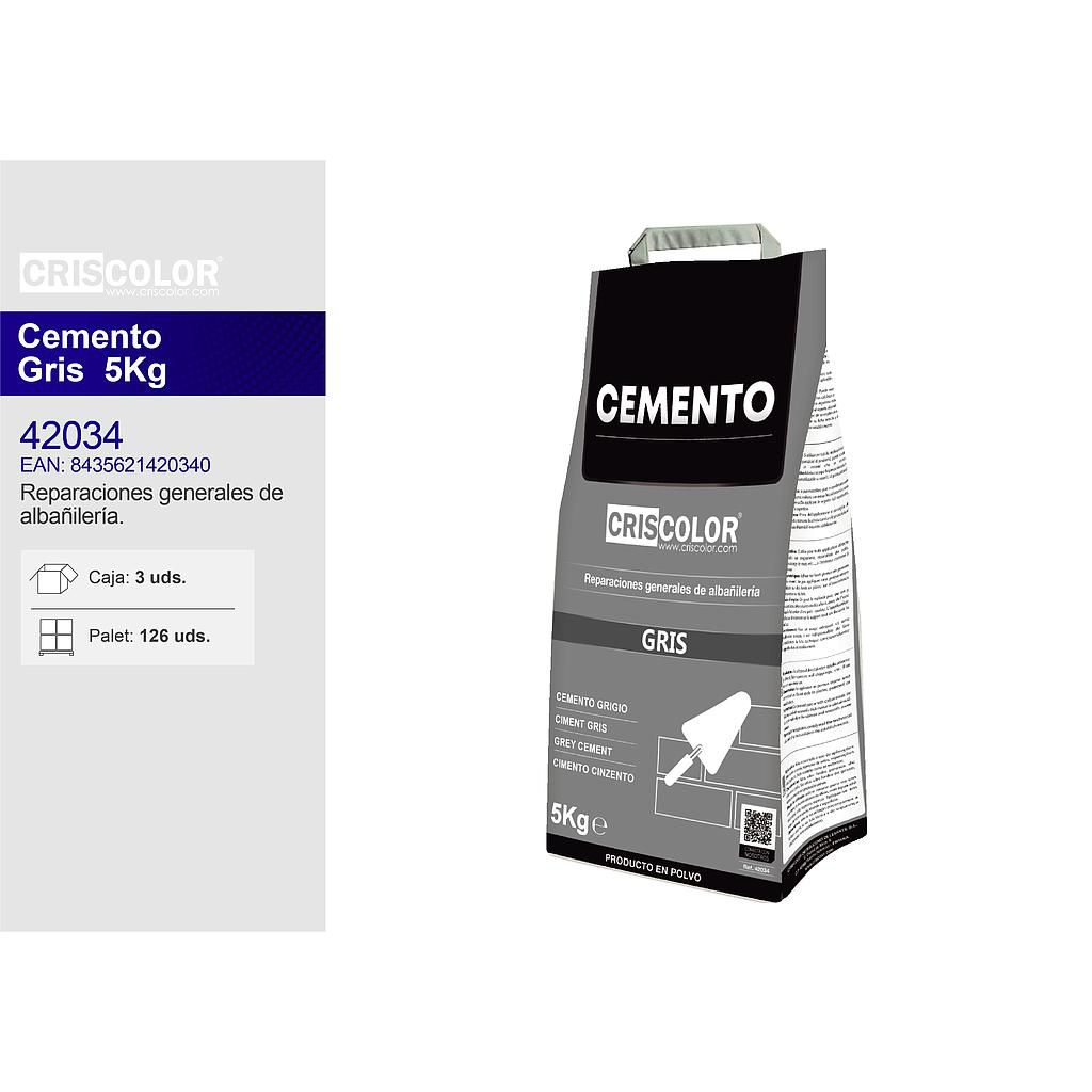 SACO CEMENTO GRIS 5KG