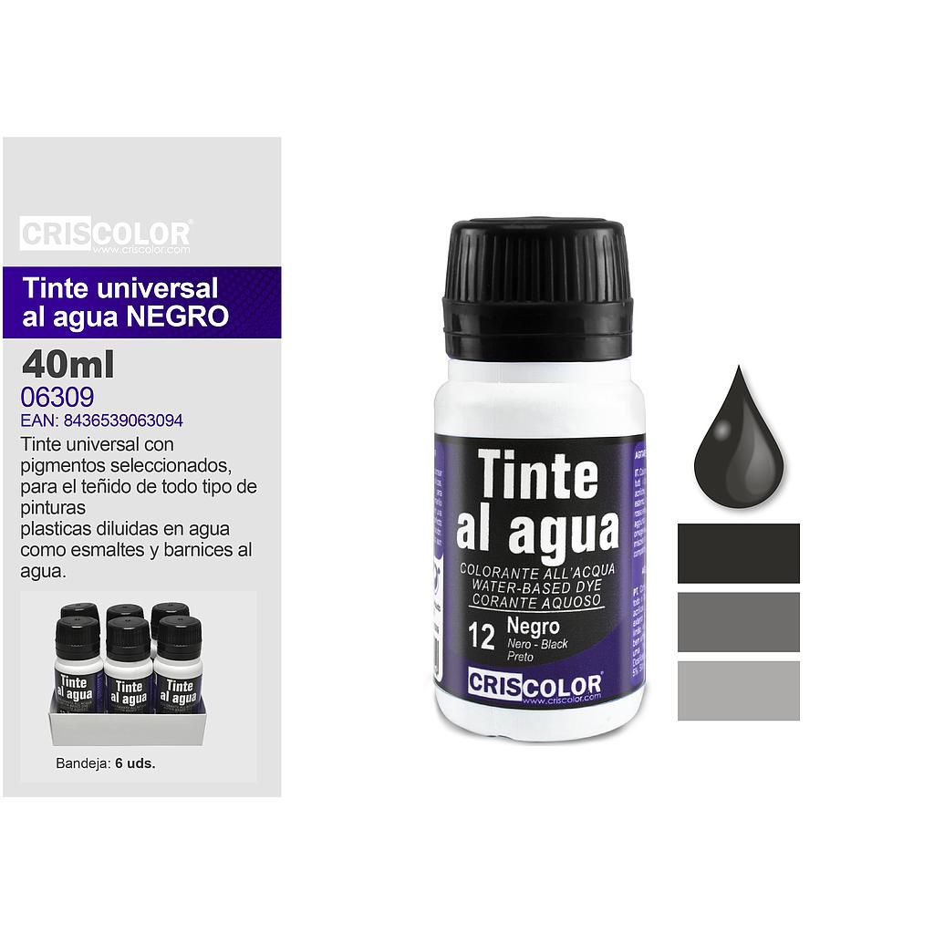 TINTE UNIVERSAL NEGRO 40ML