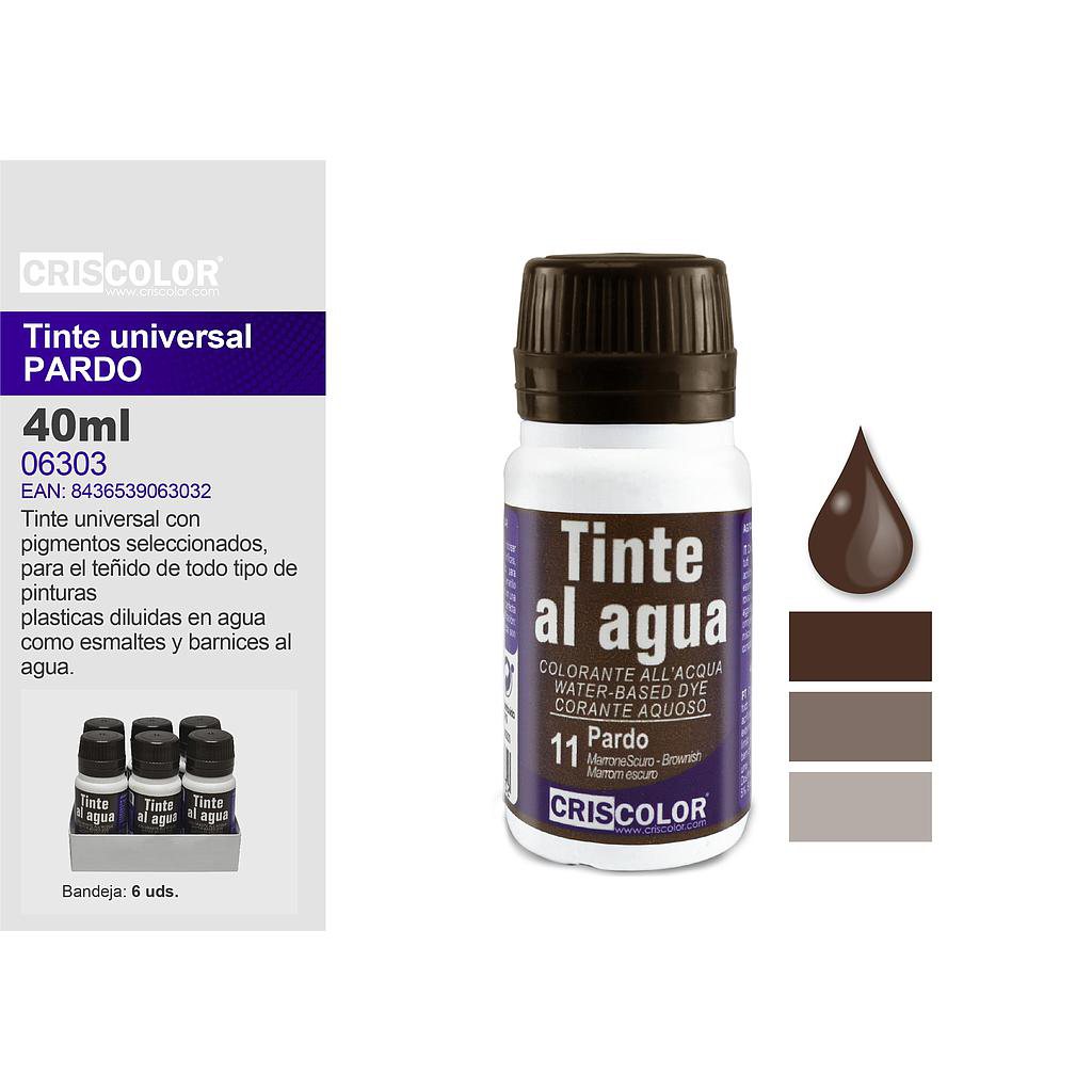 TINTE UNIVERSAL PARDO 40ML