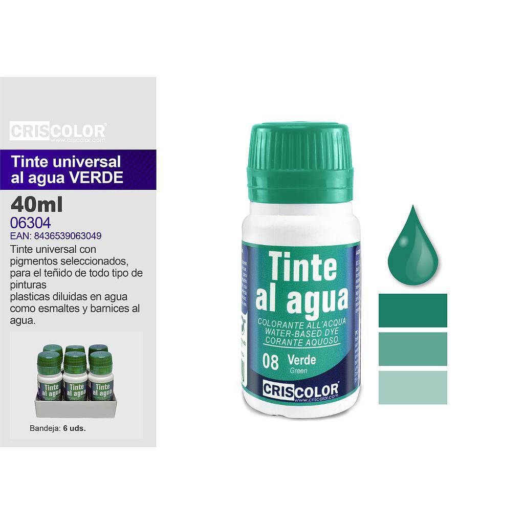 TINTE UNIVERSAL VERDE 40ML