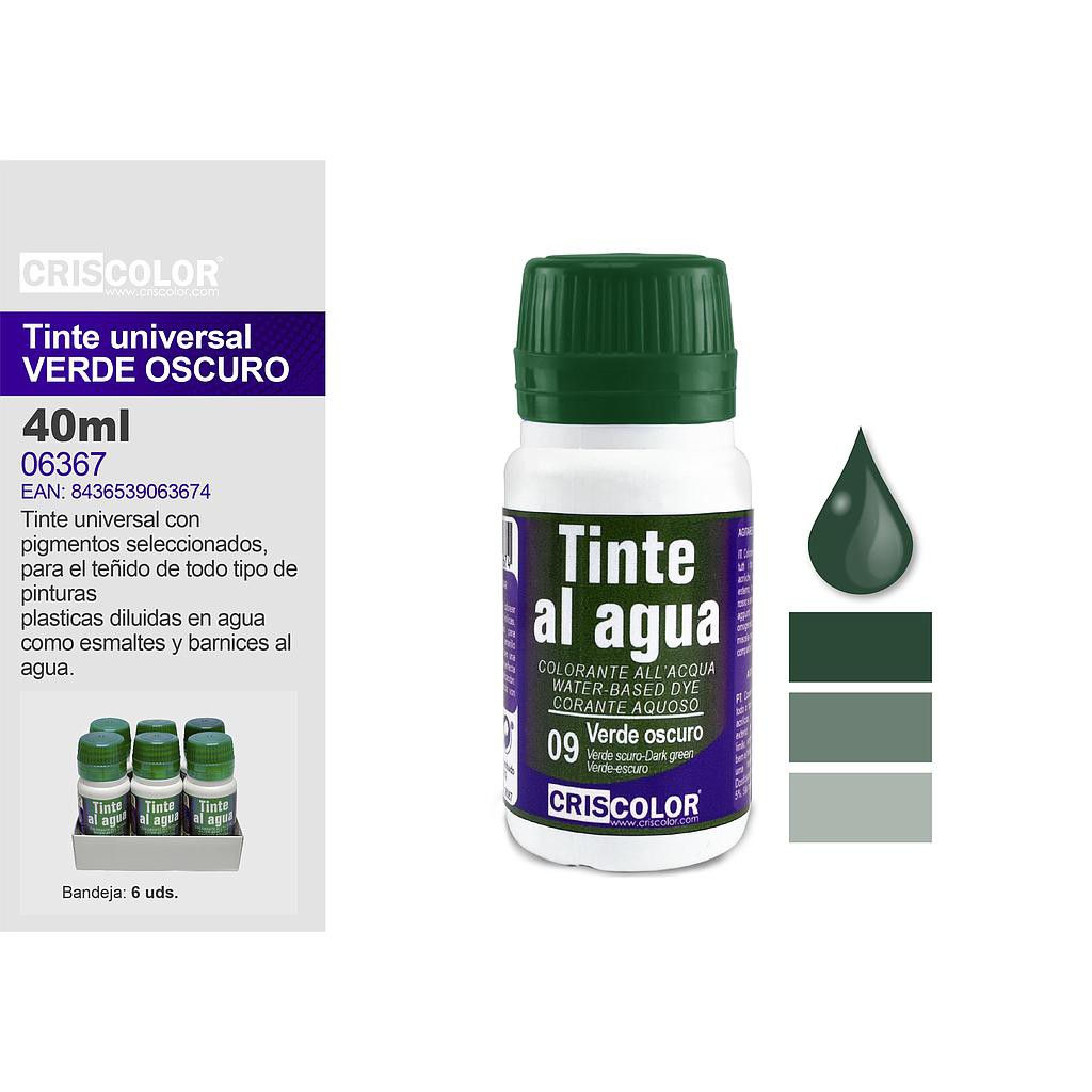 TINTE UNIVERSAL VERDE OSCURO 40ML