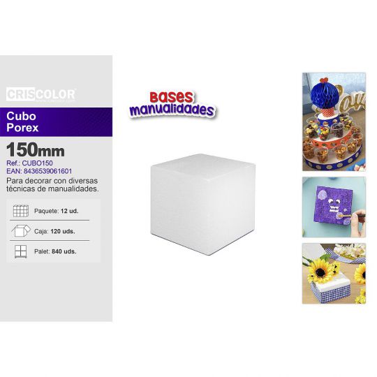 CUBO POREX 150MM  (Precio Unitario)