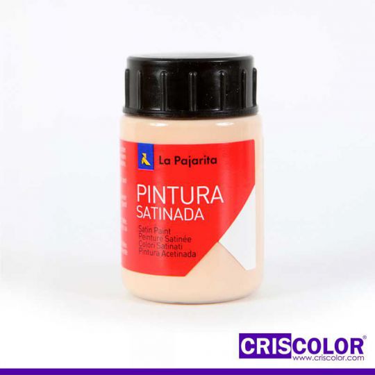 PINTURA SATINADA LA PAJARITA SIENA CLARO L-04 35ML (Precio Unitario)