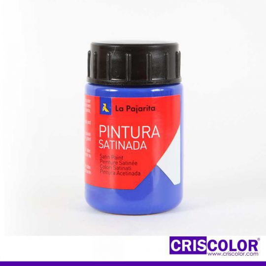 PINTURA SATINADA LA PAJARITA AZUL ULTRAMAR L-11 35ML (Precio Unitario)