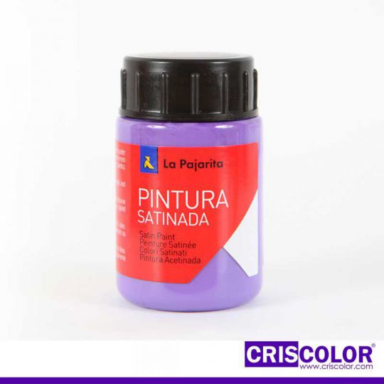 PINTURA SATINADA LA PAJARITA VIOLETA L-13 35ML (Precio Unitario)