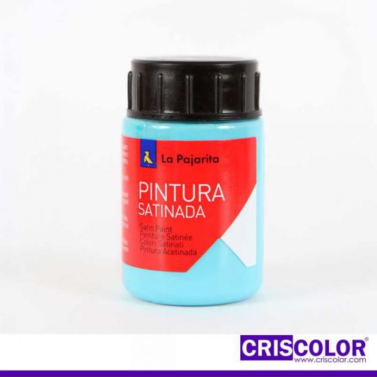 PINTURA SATINADA LA PAJARITA AZUL PASTEL L-14 35ML (Precio Unitario)