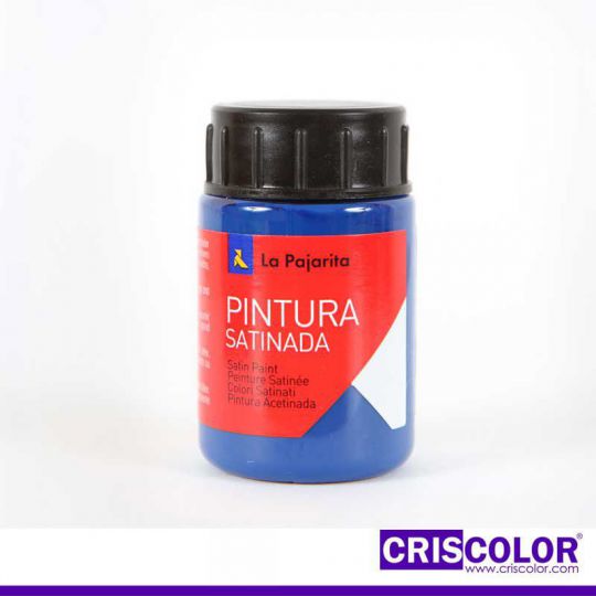 PINTURA SATINADA LA PAJARITA AZUL MARINO L-36 35ML (Precio Unitario)