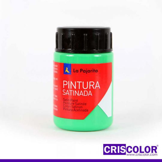 PINTURA SATINADA LA PAJARITA VERDE CESPED L-38 35ML (Precio Unitario)