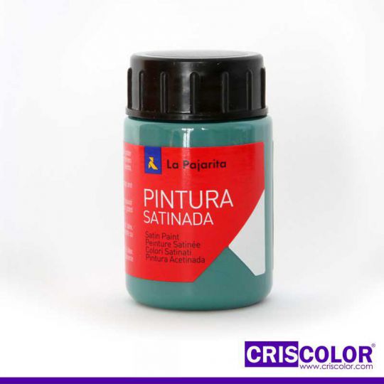 PINTURA SATINADA LA PAJARITA VERDE JADE L-39 35ML (Precio Unitario)