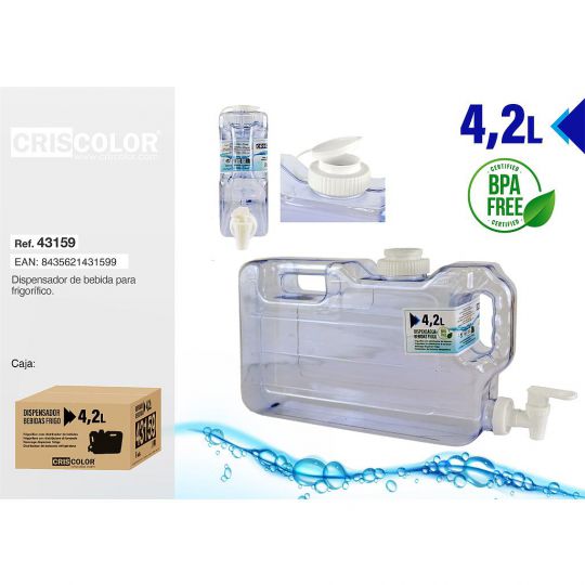 DISPENSADOR BEBIDAS PARA FRIGORIFICO 4,2L