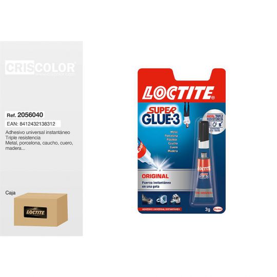 LOCTITE SUPERGLUE-3  1 UND de 3G