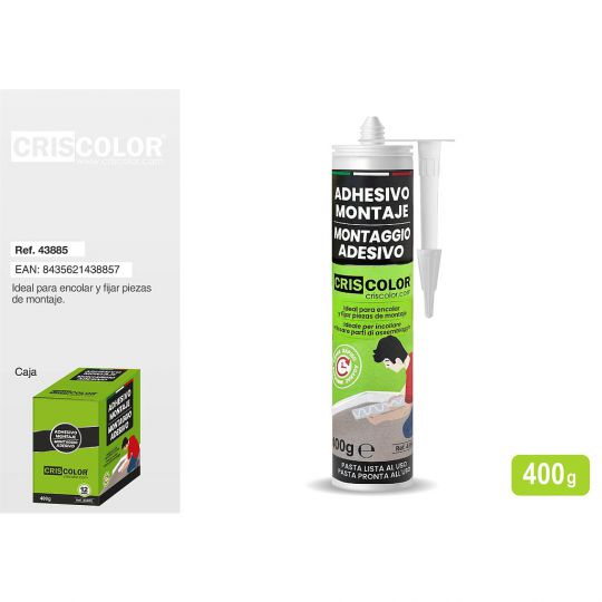 ADHESIVO DE MONTAJE 400G IT