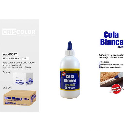 COLA BLANCA 240G