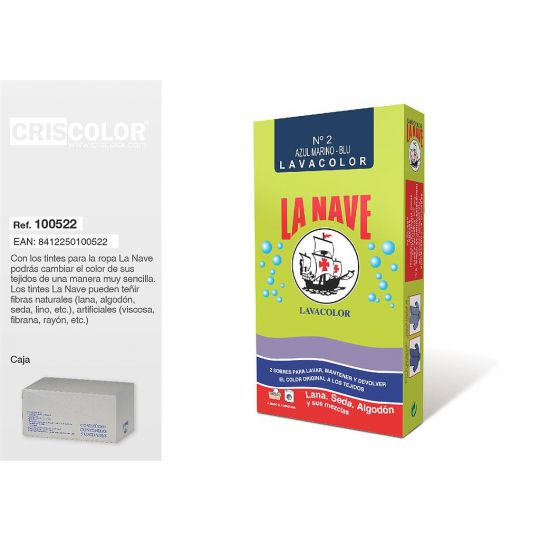 LAVACOLOR AZUL MARINO 2S/20GR Nº2