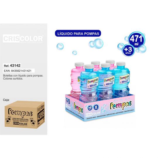 LIQUIDO PARA POMPAS BOTE 471ML (Precio Unitario)