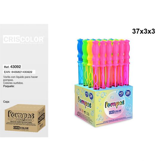 POMPAS COLORES MANGO REDONDO (Precio Unitario)
