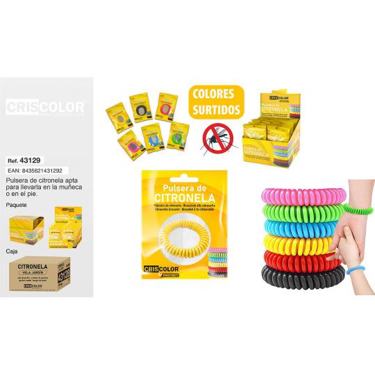 PULSERA CITRONELA  (Precio Unitario)