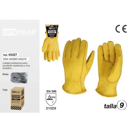 GUANTE TRABAJO RS TRUCK TALLA 9 (Pack 6Und).