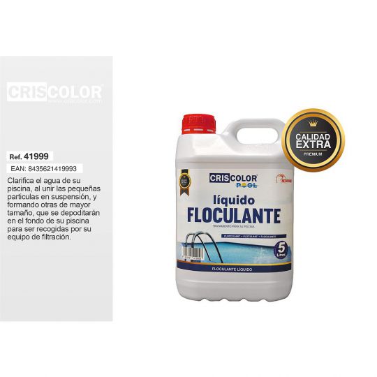 FLOCULANTE LIQUIDO PREMIUM 5 LITROS