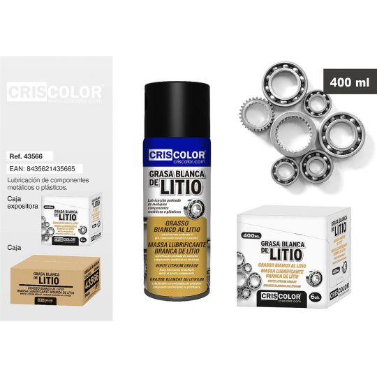 GRASA BLANCA DE LITIO 400ML