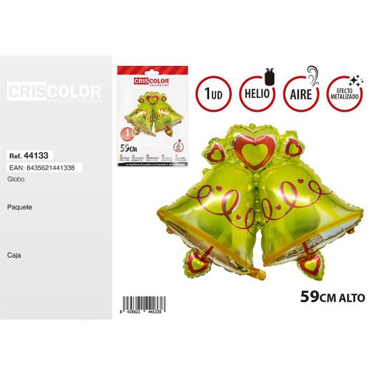 GLOBO CAMPANAS 59CM