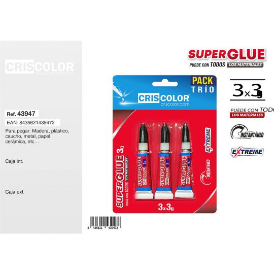 SUPER GLUE 3GX3