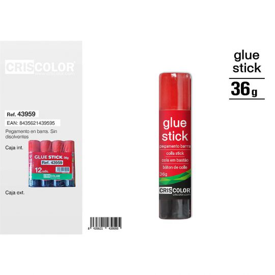 PEGAMENTO EN BARRA 36G