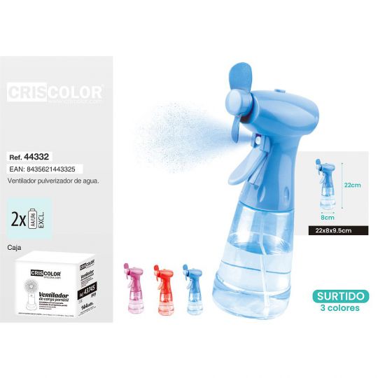 VENTILADOR PORTATIL AQUA NºRII-AEE: 8813 (Precio Unitario)