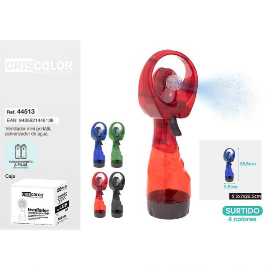 VENTILADOR PILAS MIZU NºRII-AEE: 8813 (Precio Unitario)