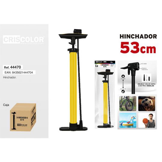 HINCHADOR DE PIE 53 CM