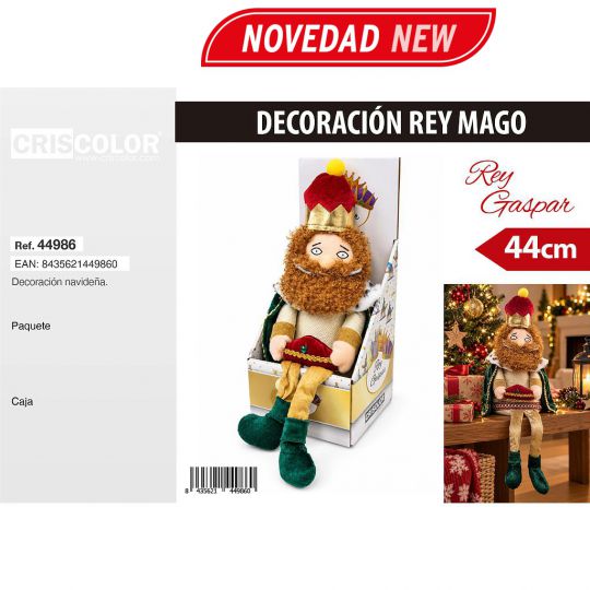 FIGURA GASPAR 44CM (Precio Unitario)