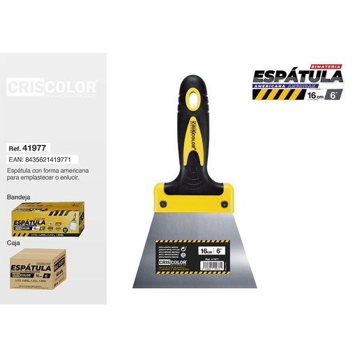 [41977] ESPATULA AMERICANA 6" 15CM