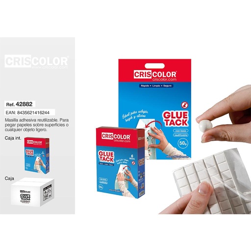 [41624] GLUE TACK  PAQUETE DE 50 GR